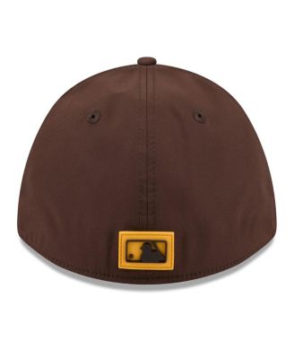Men's Brown San Diego Padres 2026 Clubhouse M-Crown 39THIRTY Flex Hat