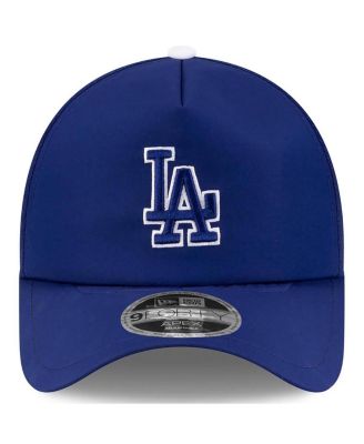 Men's Royal Los Angeles Dodgers 2026 Batting Practice Apex 9FORTY Adjustable Trucker Hat