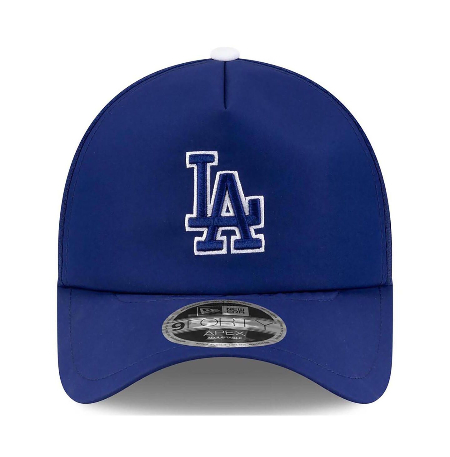 Мужская кепка New Era Royal Los Angeles Dodgers 2026 Batting Practice Apex 9FORTY Adjustable Trucker Hat — фото 2