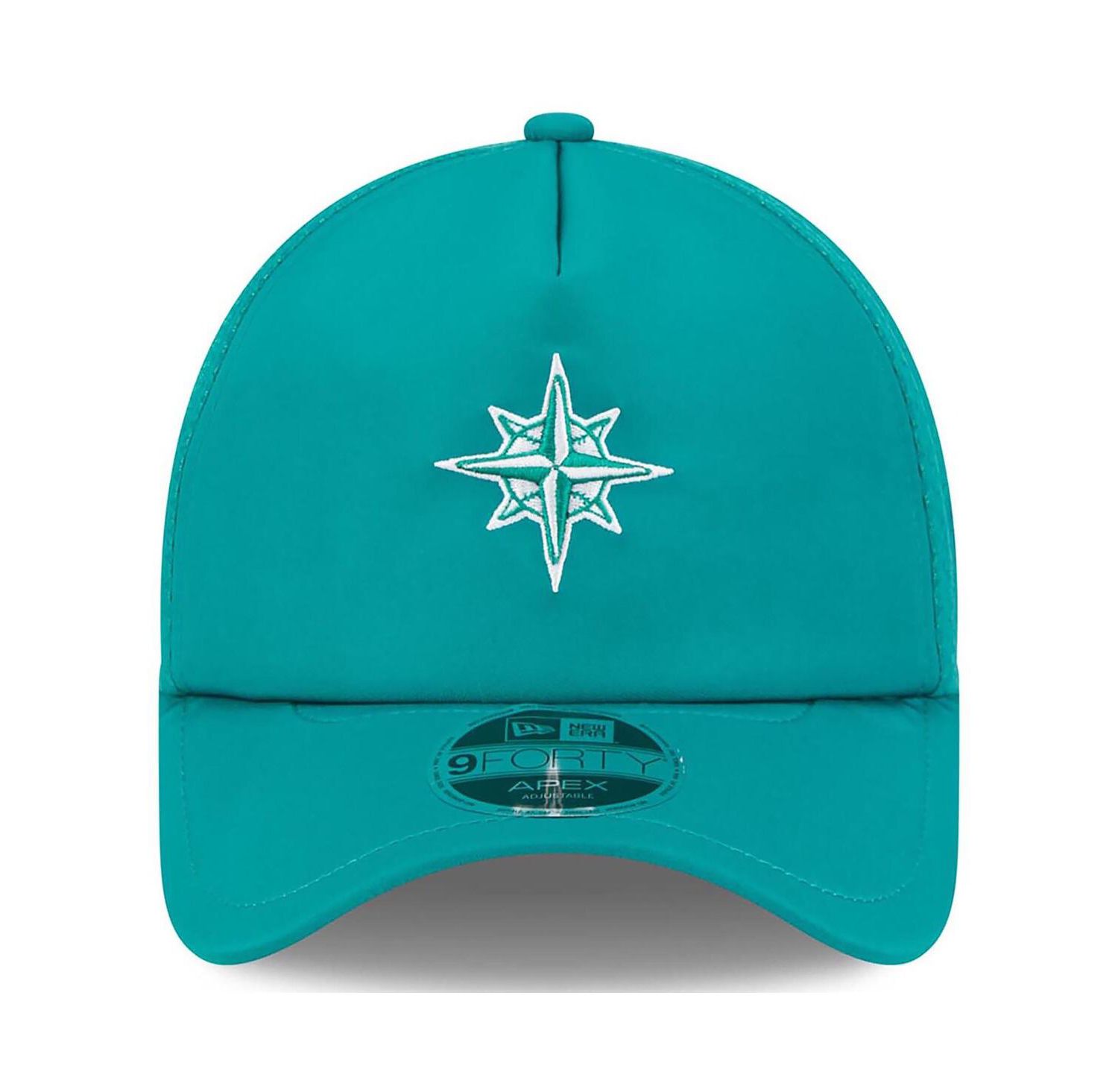 Men's Teal Seattle Mariners 2026 Batting Practice Alternate Apex 9FORTY Adjustable Hat