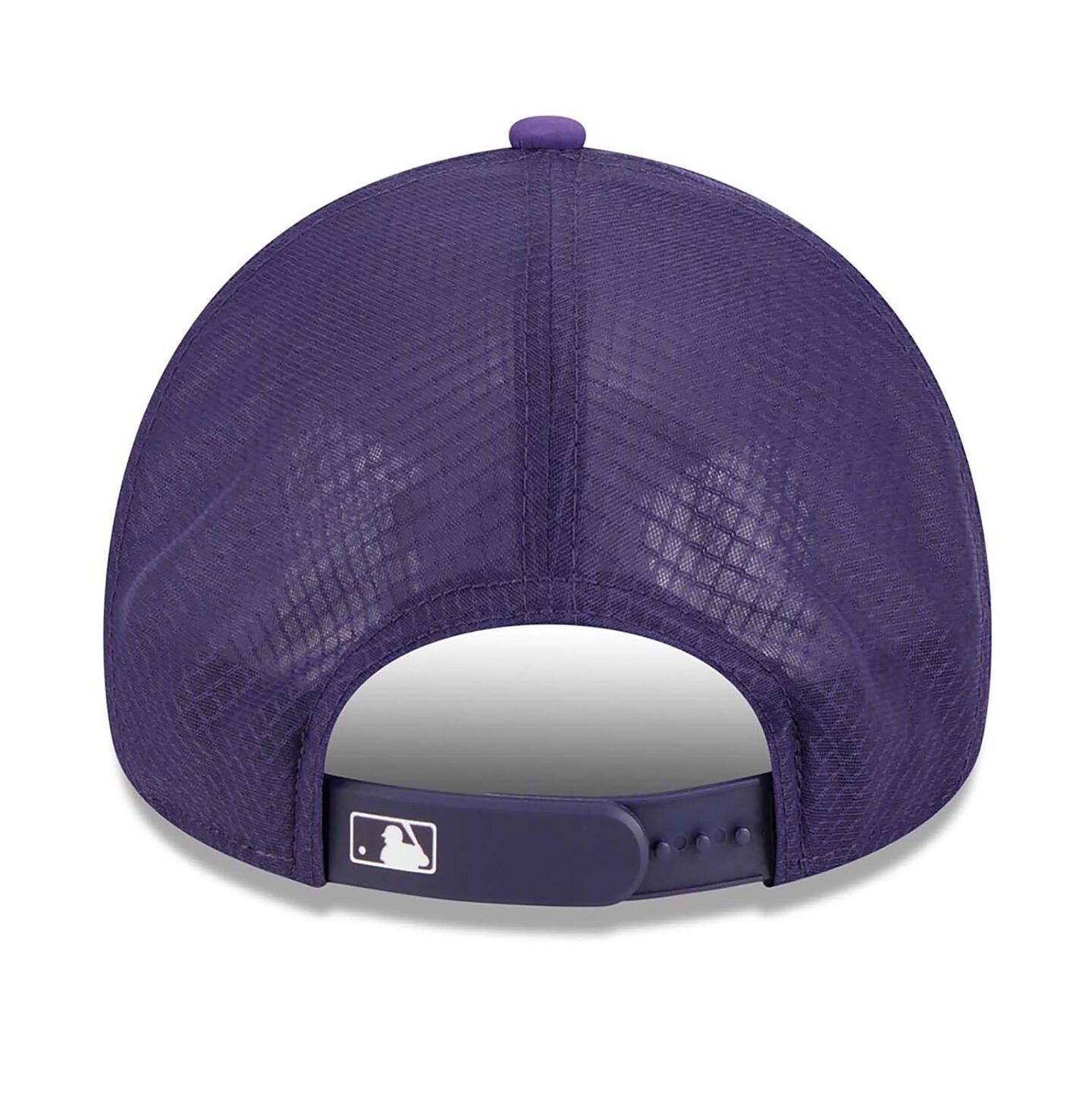 Мужская кепка New Era Purple Arizona Diamondbacks 2026 Batting Practice Alternate Apex 9FORTY Adjustable Hat — фото 4
