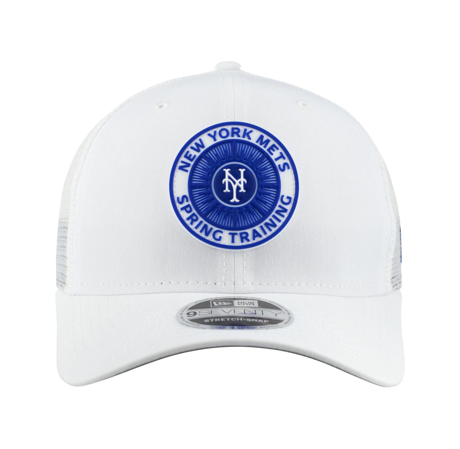 Men's White New York Mets 2026 Spring Training Fan Pack 9SEVENTY Adjustable Trucker Hat