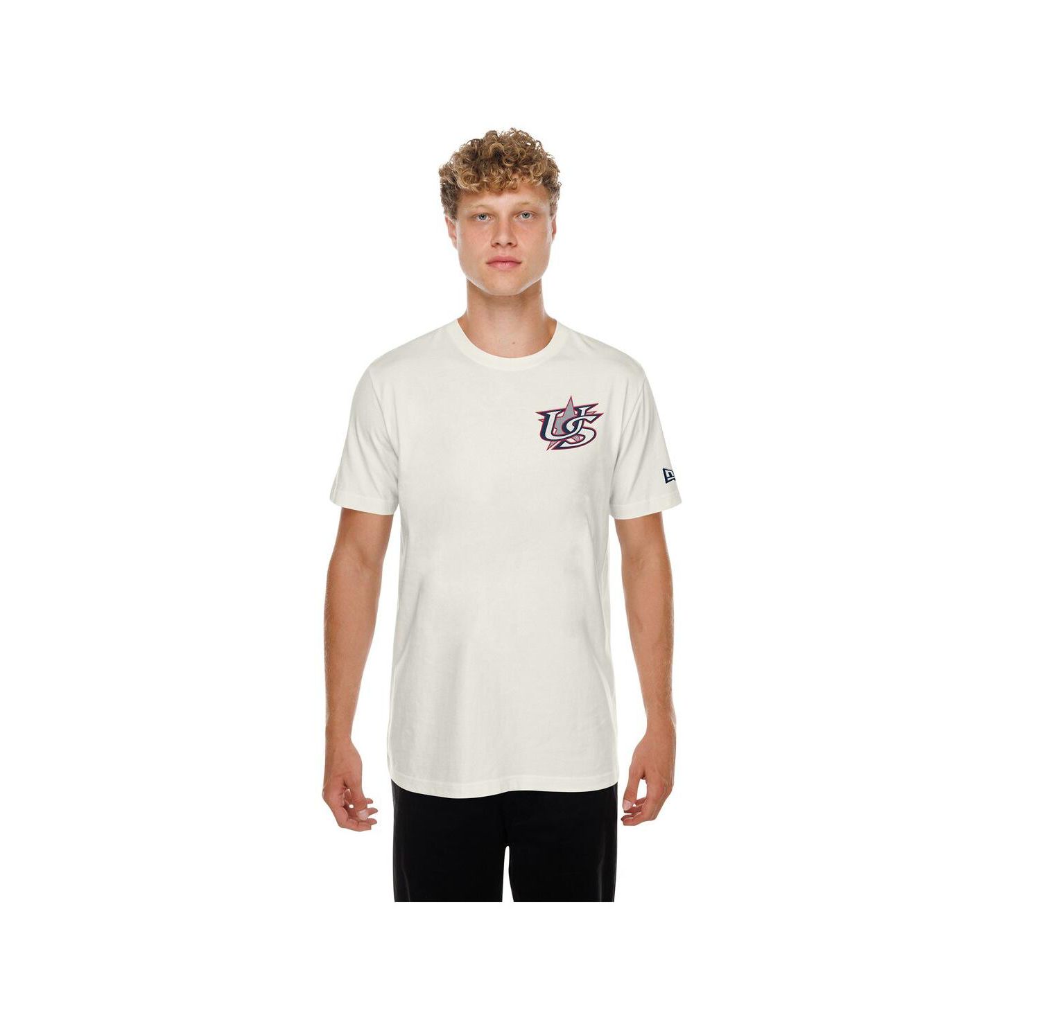 Men's Cream USA Baseball 2026 World Baseball Classic Hot Dog T-Shirt
