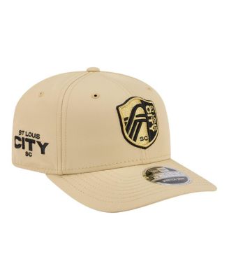 Big Boys and Girls Tan St. Louis CITY SC Jersey Hook 9SEVENTY Stretch-Snap Adjustable Hat