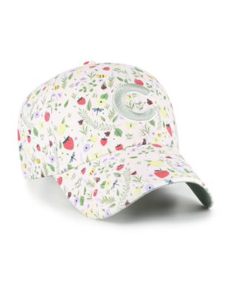 Big Girls Light Pink Chicago Cubs Posey Clean Up Adjustable Hat