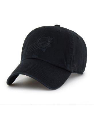Men's Phoenix Suns Black on Black Clean Up Adjustable Hat