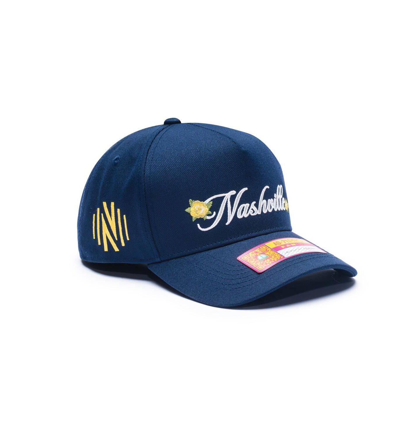 Кепка Fan Ink Navy Nashville SC Love Me Snapback Hat — фото 1