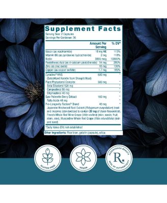 - Keratin Hair Booster for Men, Helps Block DHT to Reduce Baldness by Supporting Hair Growth with Saw Palmetto, Gluten Free, 60 Capsules