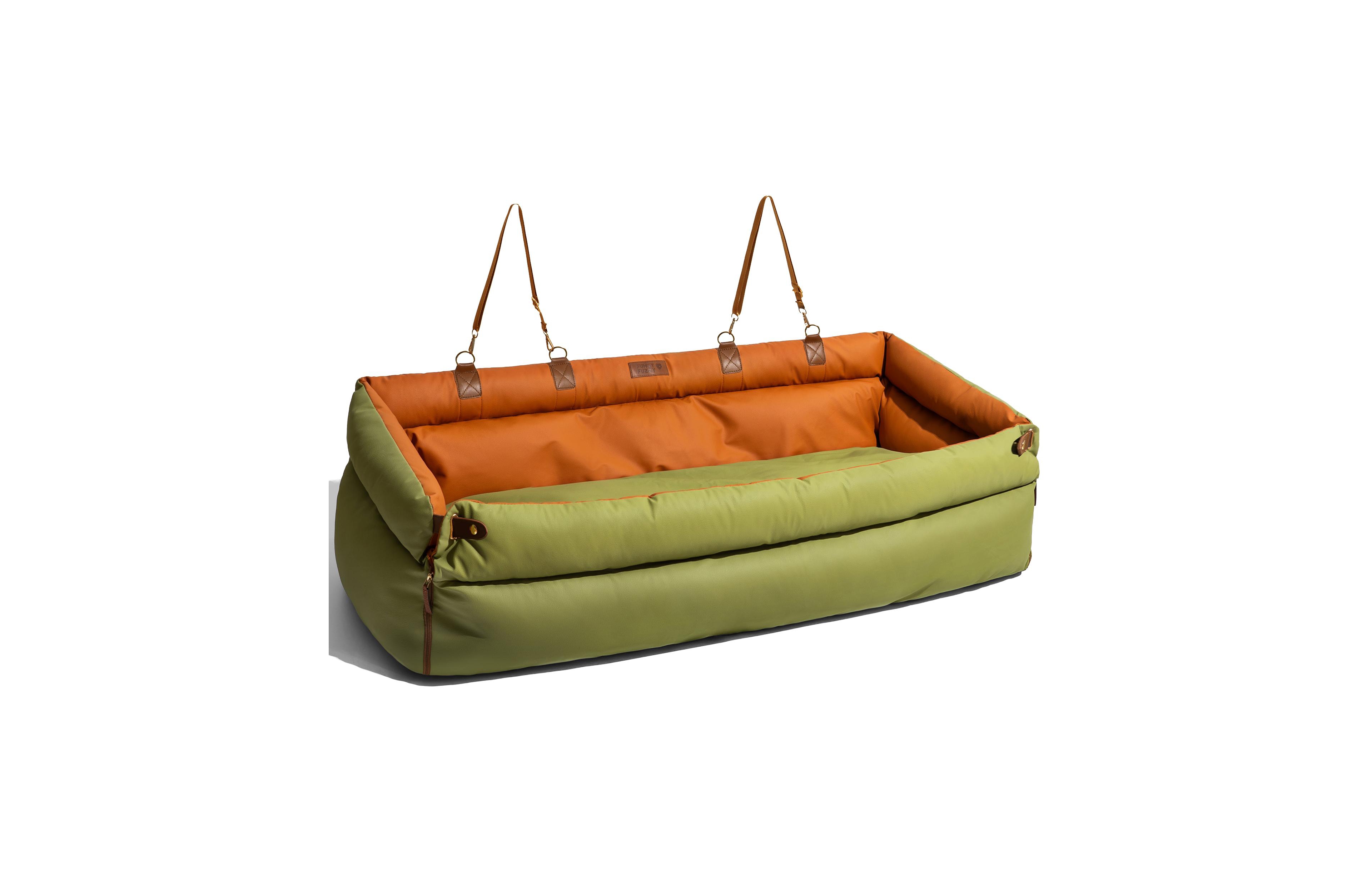FunnyFuzzy Urban Voyager Dog Car Booster Jumbo Bed