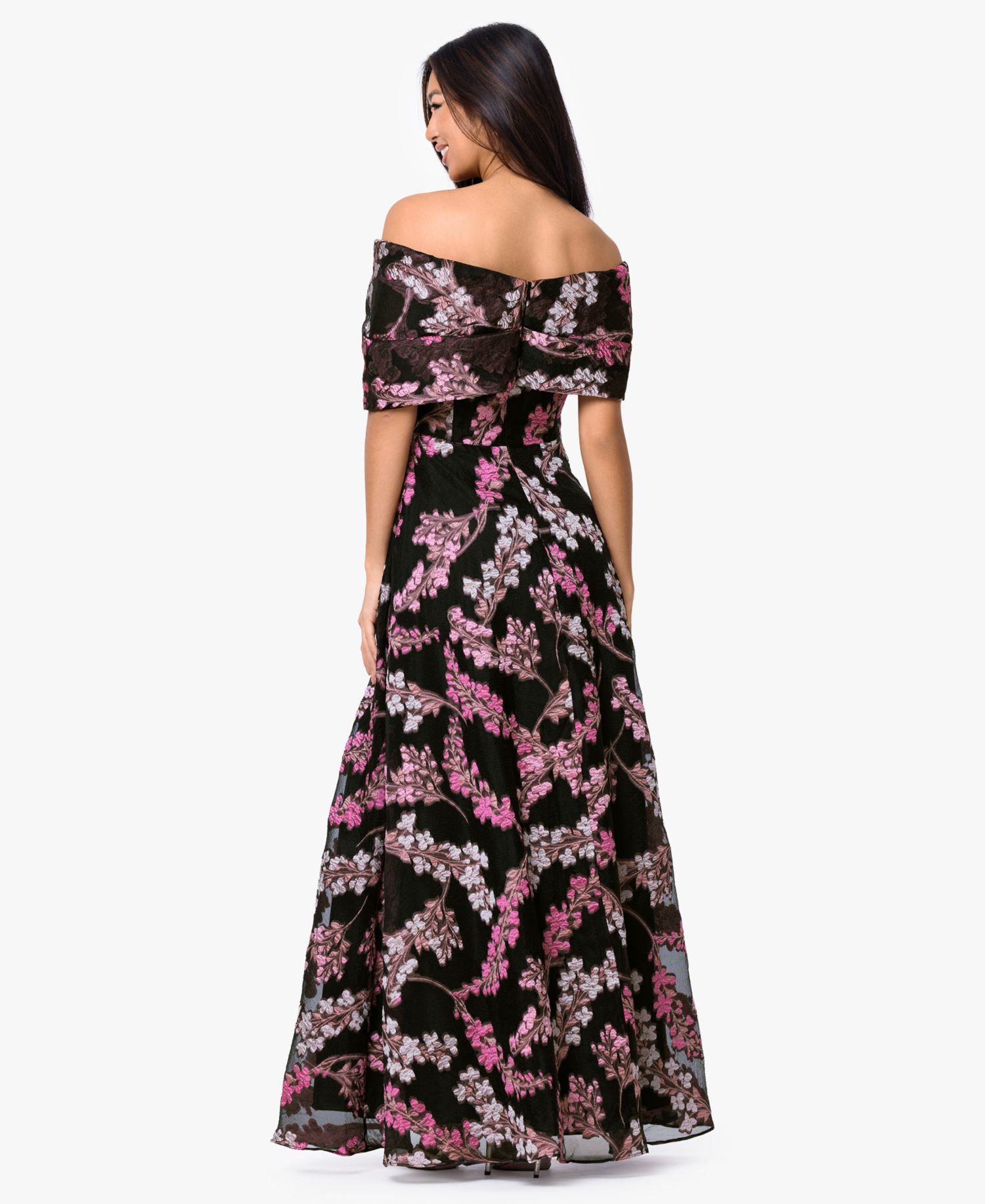 Women's Off-The-Shoulder Twist Dress