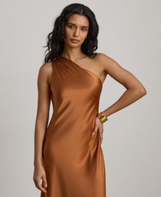 strapless open back dress Halter Long Satin Ball Gowns Prom Dresses Open Back main image 1