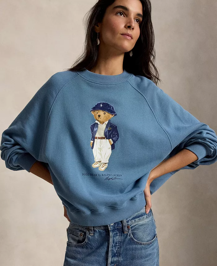 Women's Polo Bear Crewneck Sweatshirt - thumbnail 3