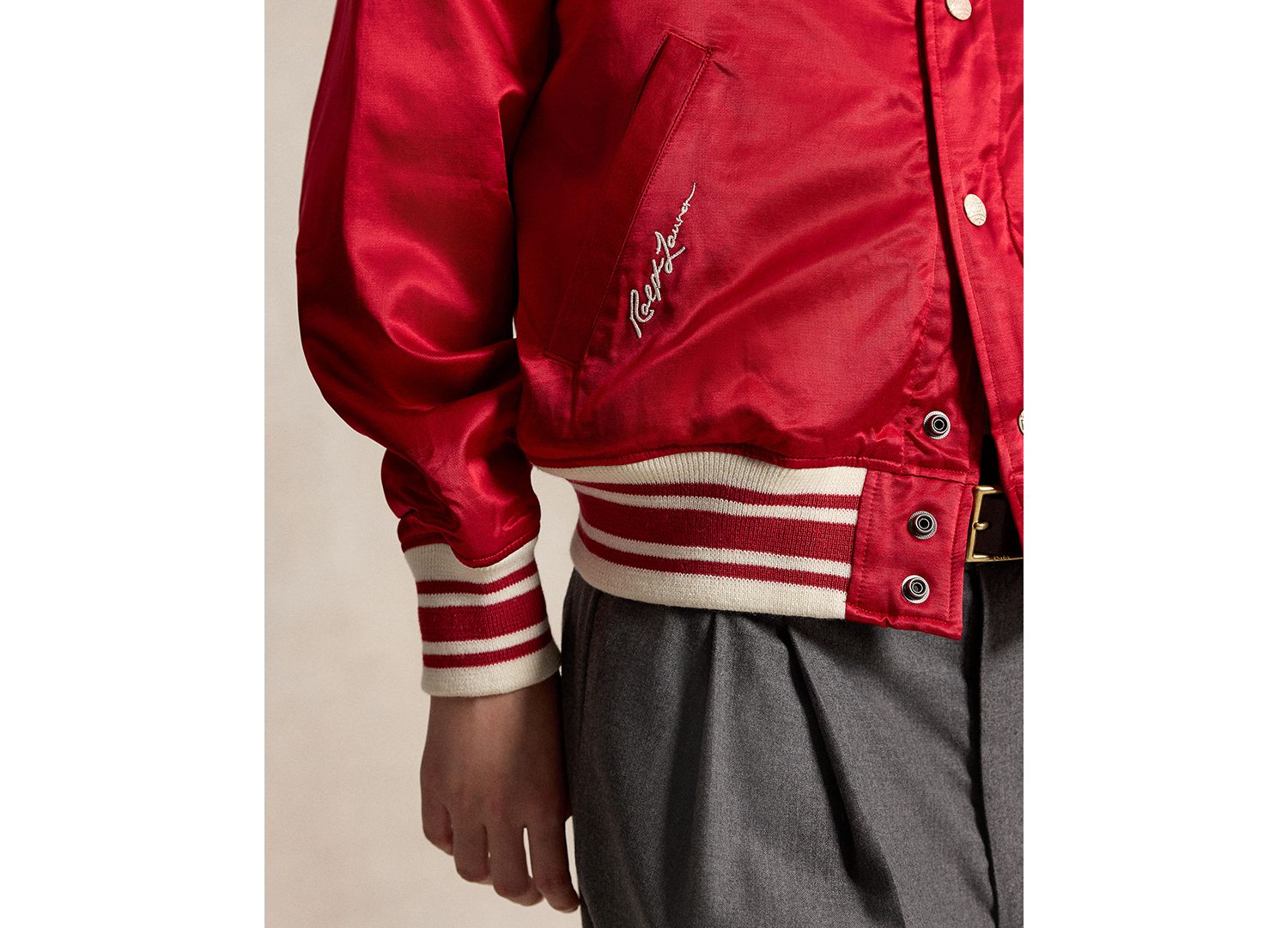 Men's Phillies Striped Baseball Jacket
