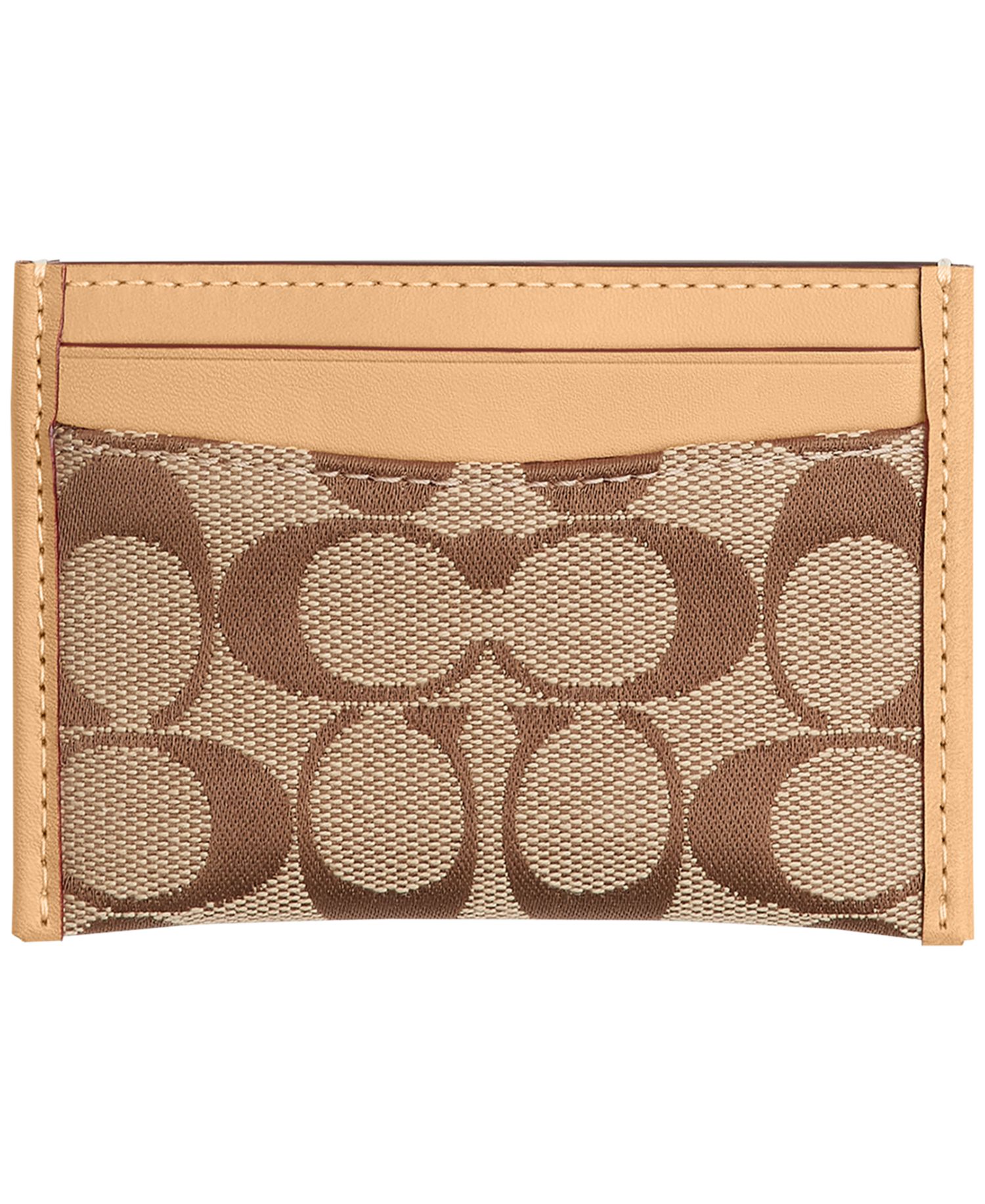 Essential Signature Jacquard Card Case