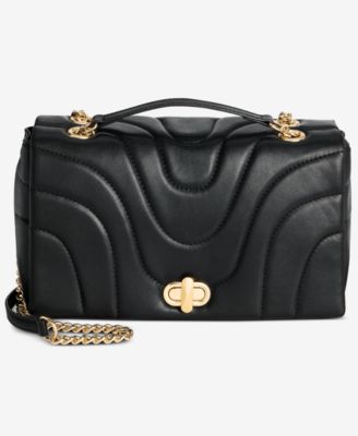 Soft Ajae Wave Quilt Crossbody Handbag