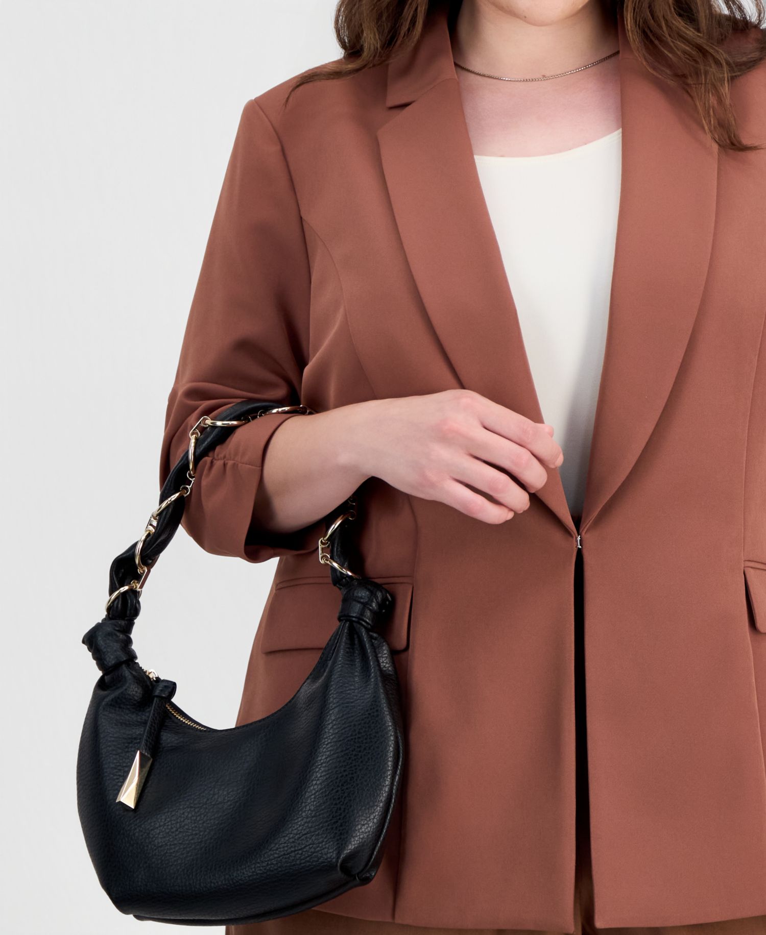 Arrabella Crescent Shoulder Handbag