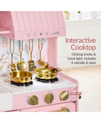 Pretend Play Kitchen with Framed Chalkboard