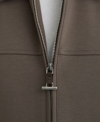 Men's Premium Interlock Zip-Through Overshirt