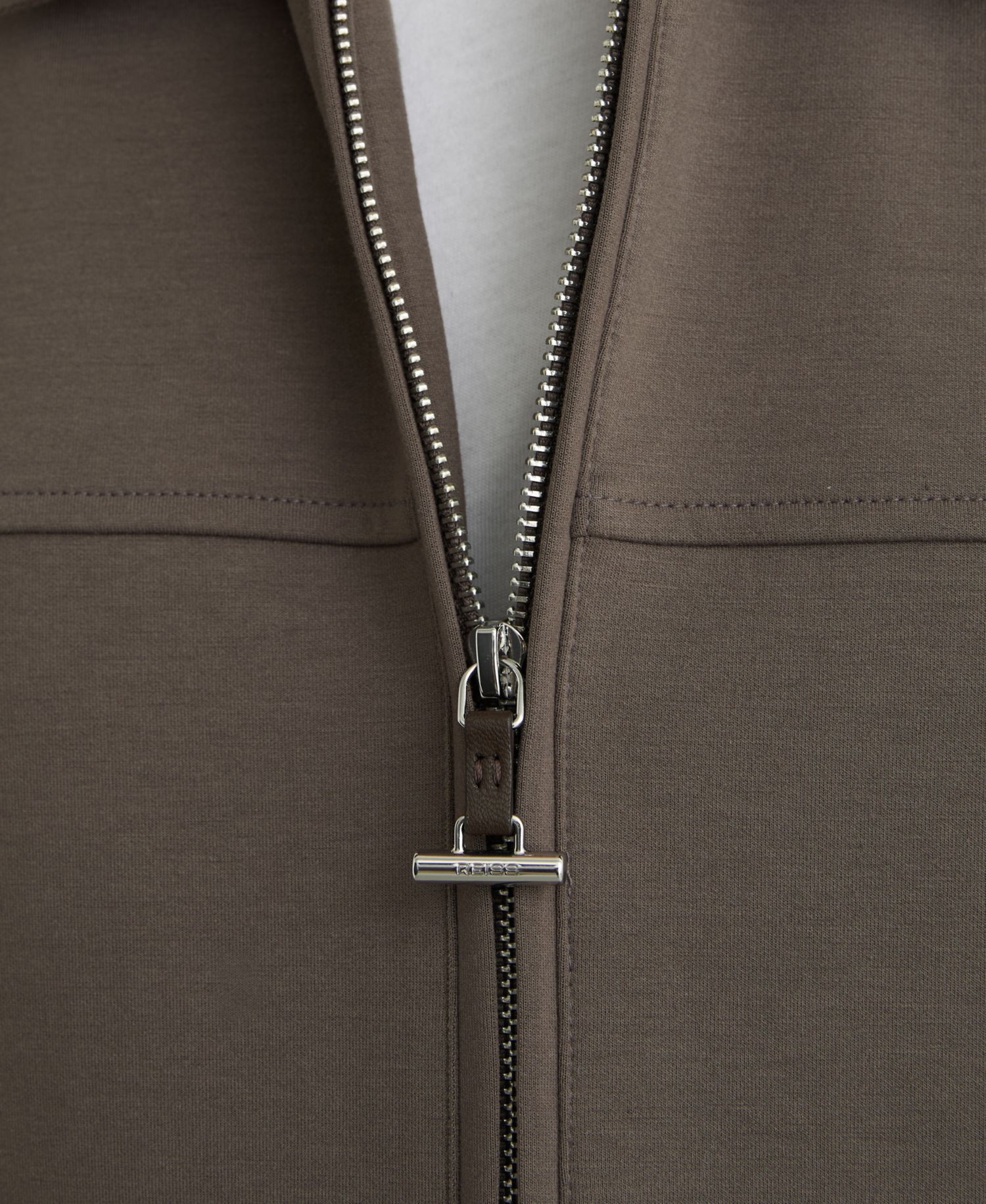 Men's Newland Premium Interlock Zip-Through Overshirt