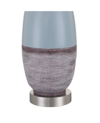 Stratos 26 1/4" High loud Ceramic Table Lamp Set of 2