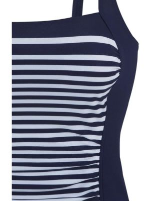 Women's Striped Tankini Swimsuit Top