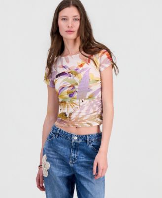 Women's Hani Short-Sleeve Cut-Out Top