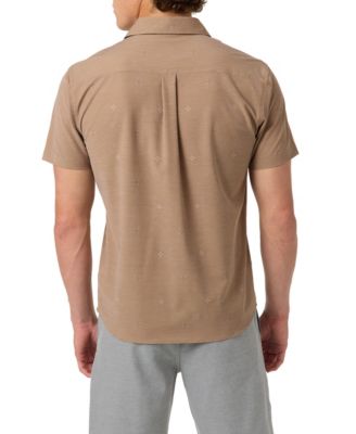 Men's Short-Sleeve Button-Up Shirt