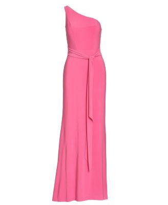 Women's Ieena Jersey One Shoulder Belted Trumpet Gown
