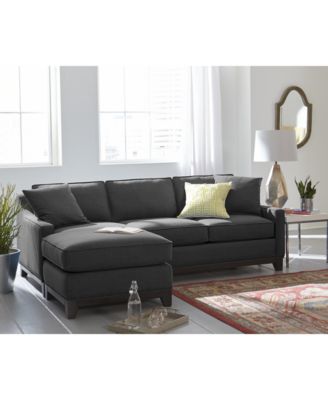 Furniture Keegan Fabric Reversible Sectional and Sofa Collection