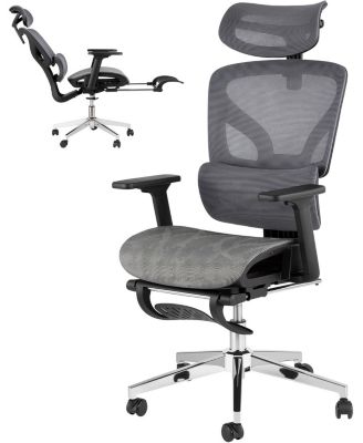Ergonomic Office Chair with Breathable Mesh Back,High Back Support,3D Adjustable Armrests,and Smooth Rolling Wheels,Comfortable Desk Chair
