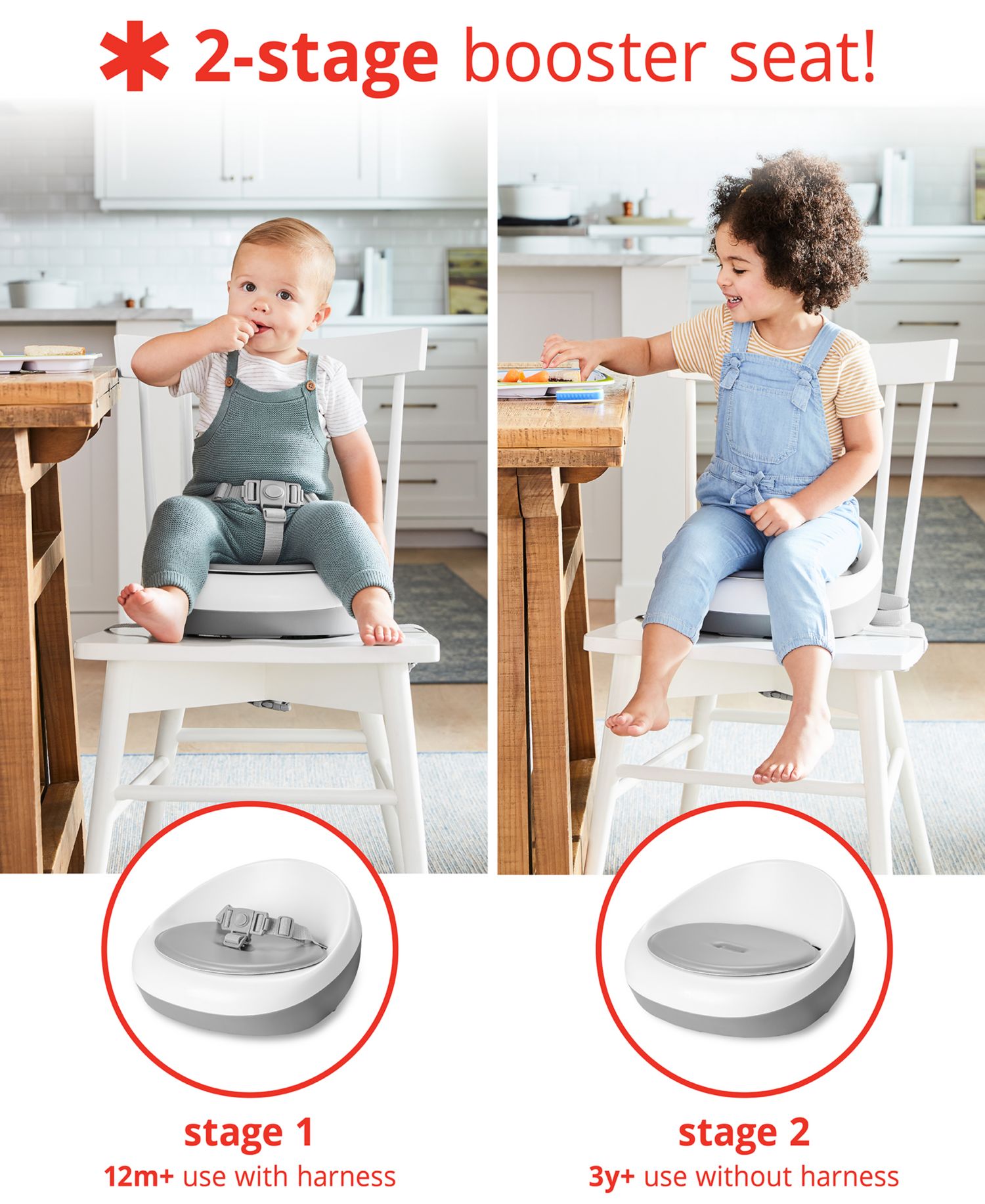 Baby and Toddler Sleek Seat Booster