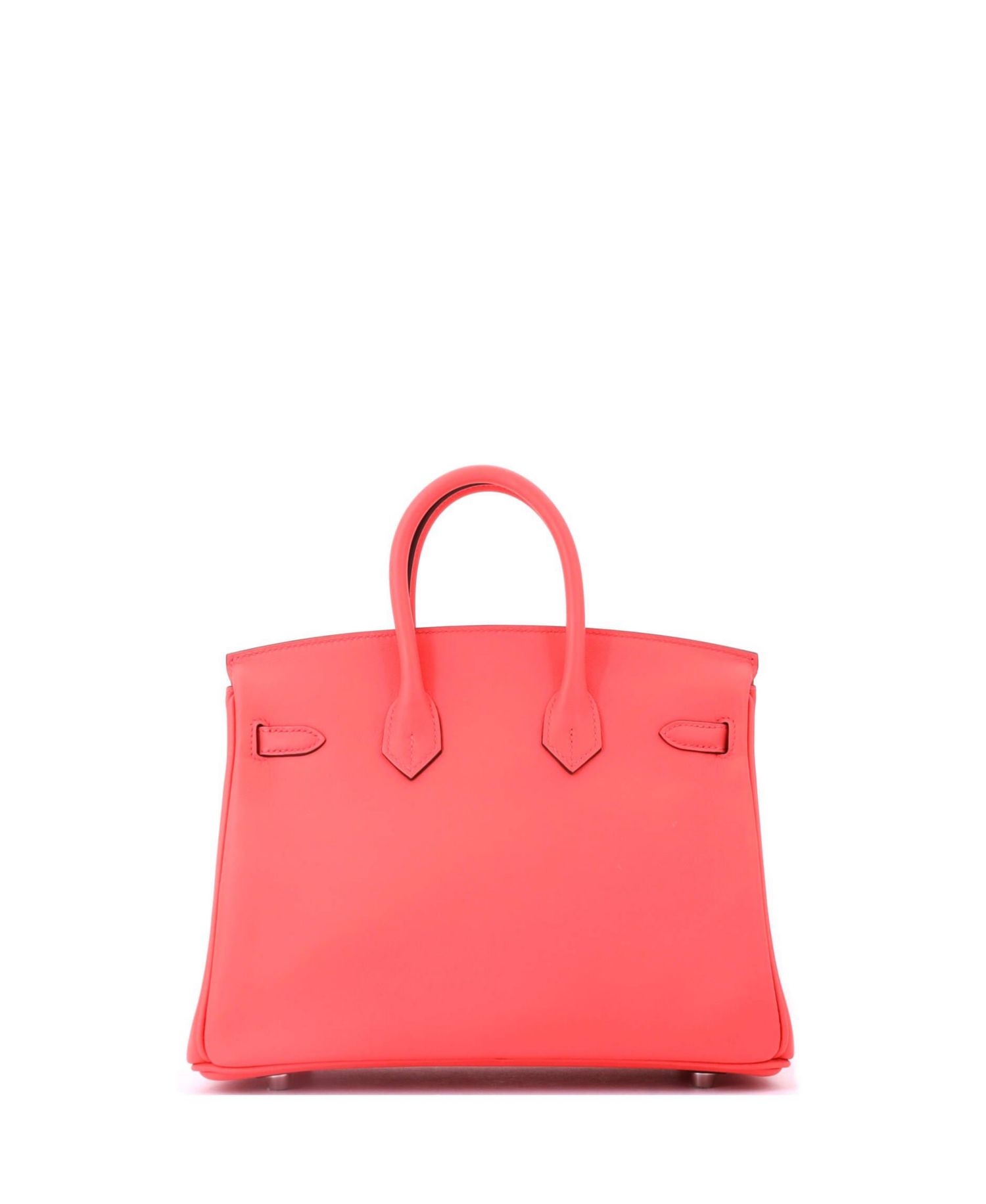 Birkin 25 Handbag Pink Swift with Palladium Hardware