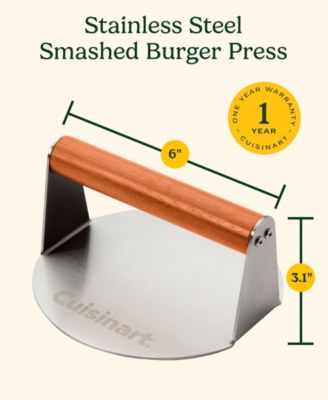 Stainless Steel Smashed Burger Press