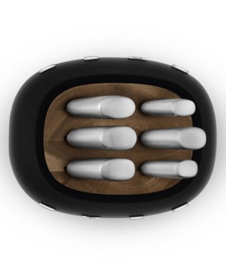 50's Retro Style Aesthetic 7-Pc. Knife Block Set