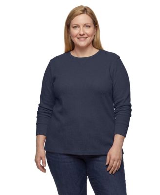 Women's Within Ultra Soft Waffle Thermal Sweatshirt