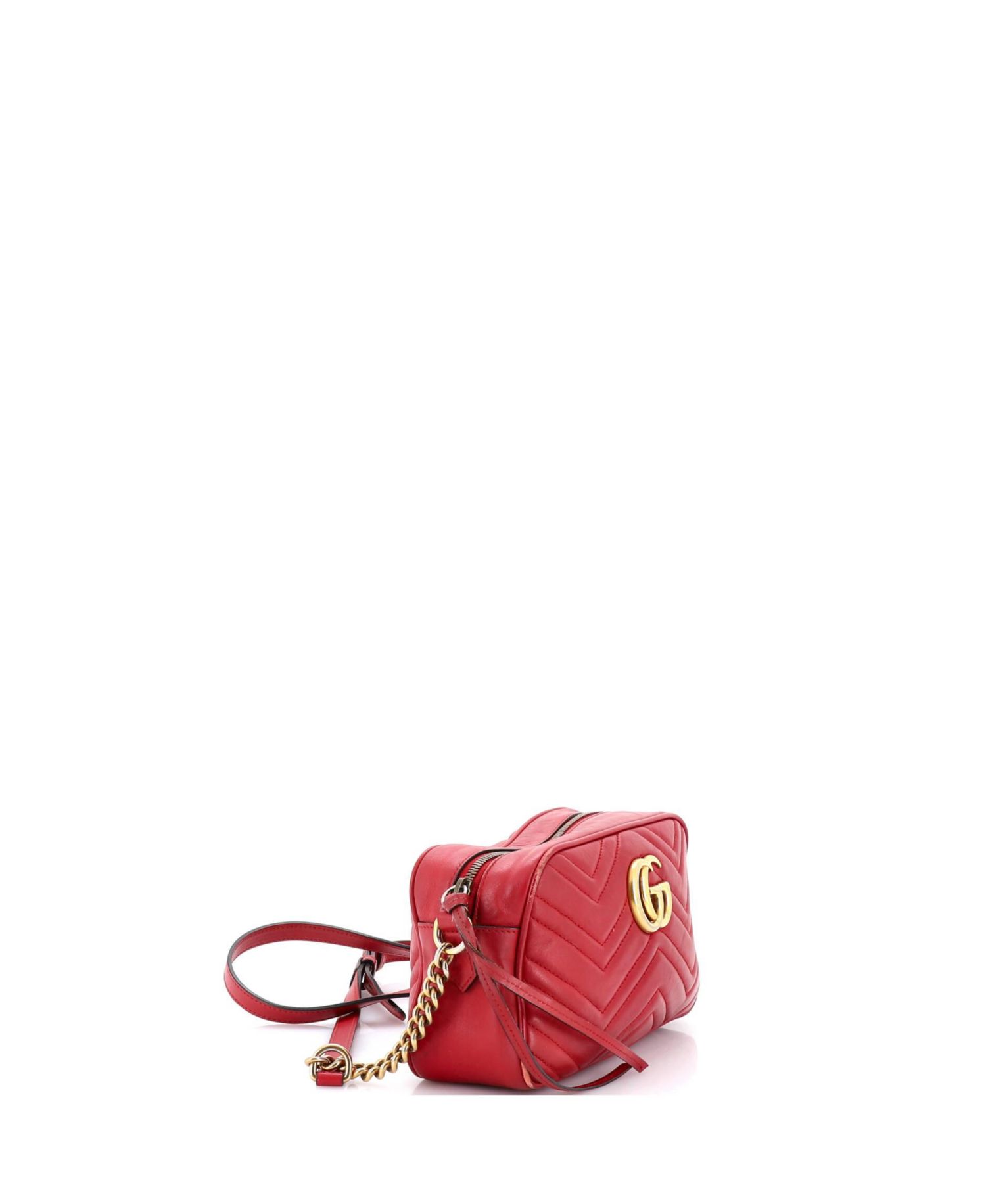 Small GG Marmont Shoulder Bag Matelasse Leather