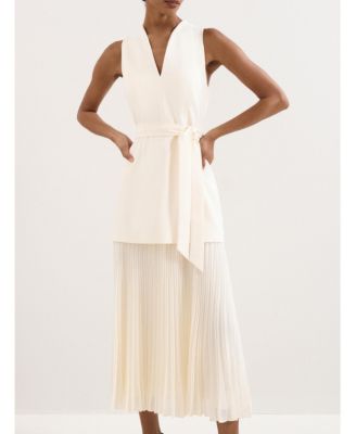 Women's Pia Pleated Midi Dress