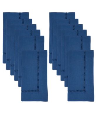 Stitched Border Decorative Napkins, Set of 12