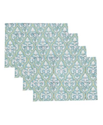 Ornate Medallion Cotton Placemats, Set of 4