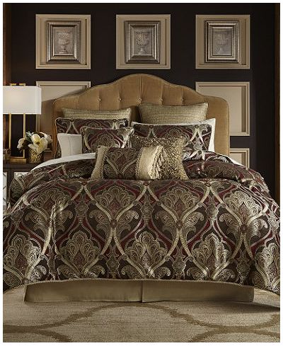 Croscill Bradney California King 4-Pc. Comforter Set - Comforters: Down & Alternative - Bed ...