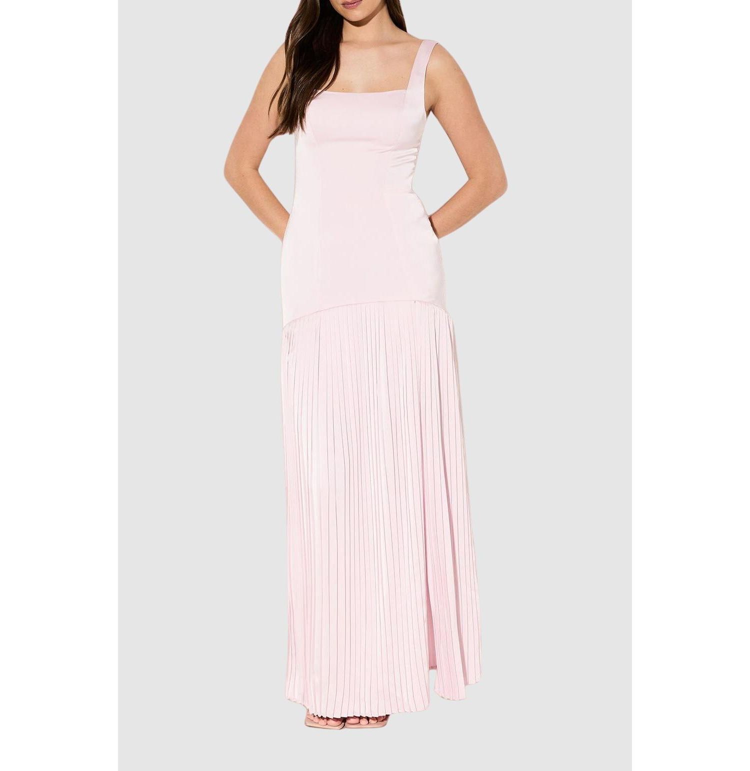 Women's Premium Pleated Skirt Bridesmaid Dress