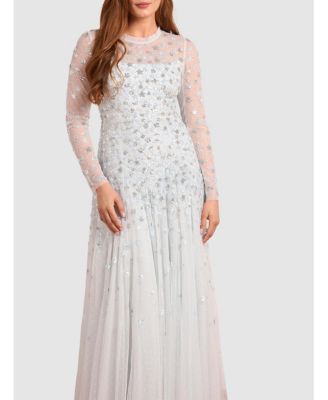 Women's Starry Nights Round Neck Gown