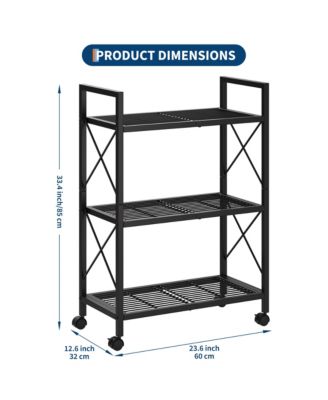 Slim Shoe Rack with Metal Frame and Fabric Shelves, Adjustable Shoe Storage Organizer for Entryway, Bedroom, Closet and Living Room