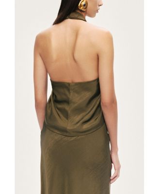 Women's Flared Midi Skirt