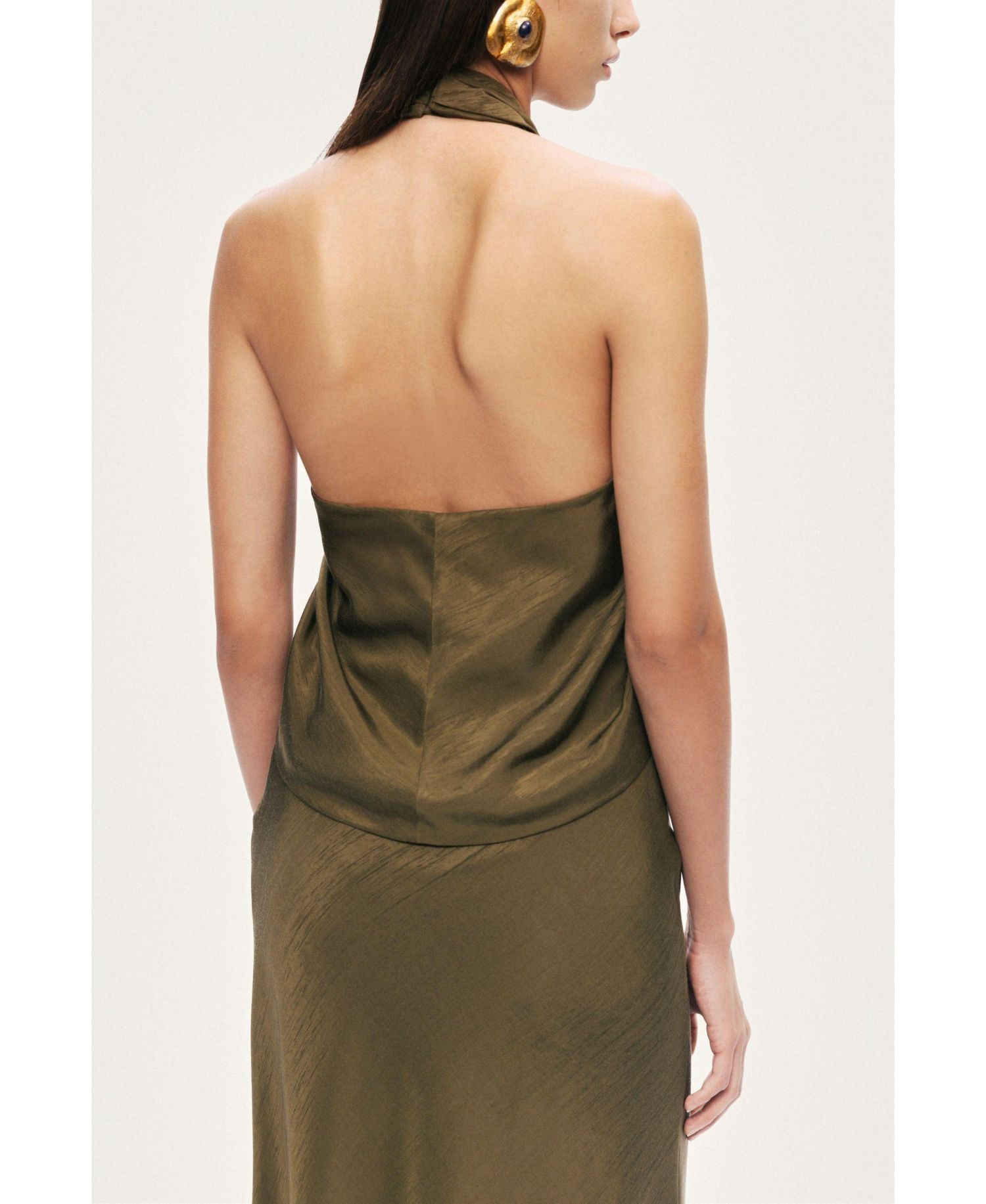 Women's Flared Midi Skirt