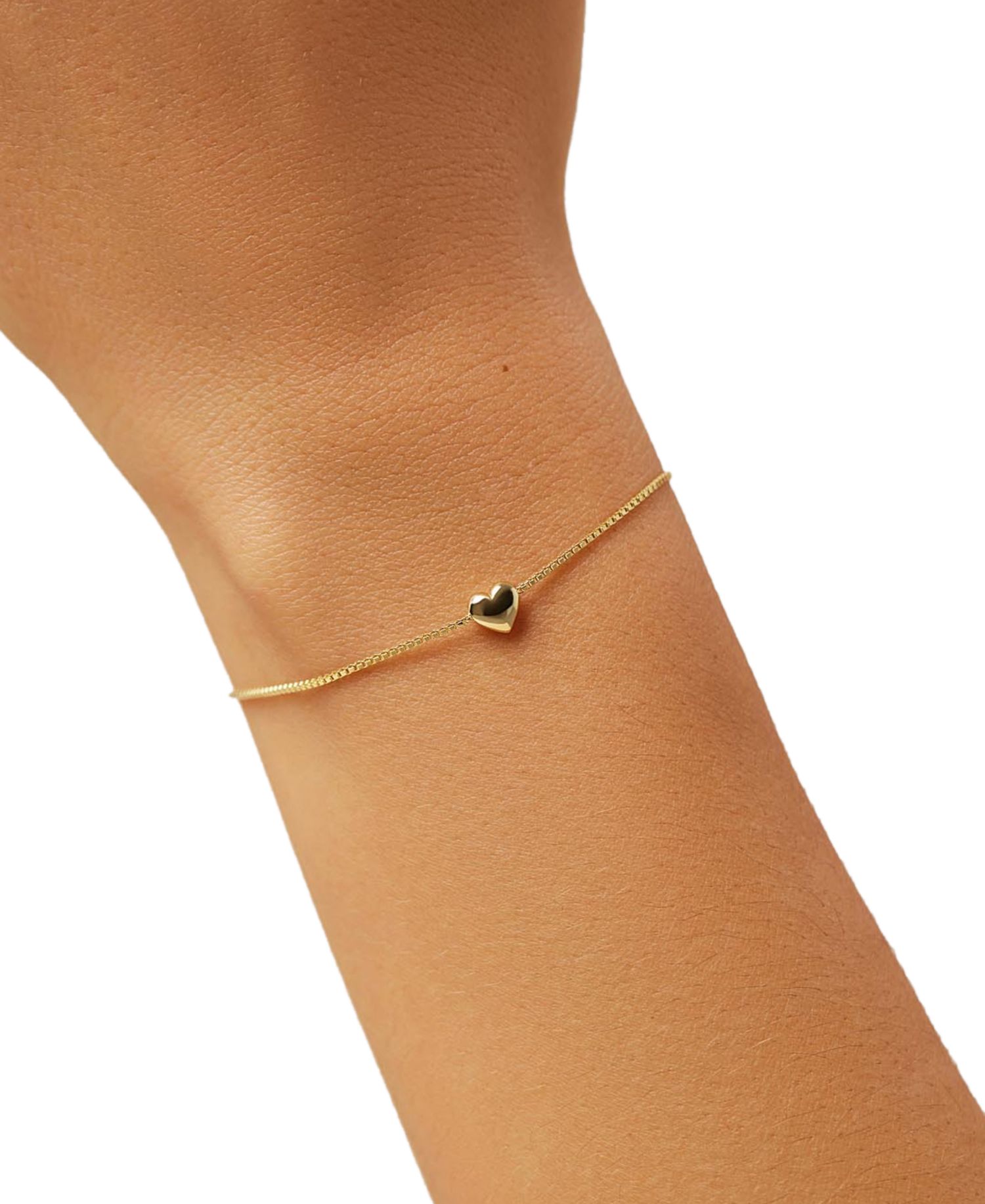 Lana Gold-Plated Heart Bracelet