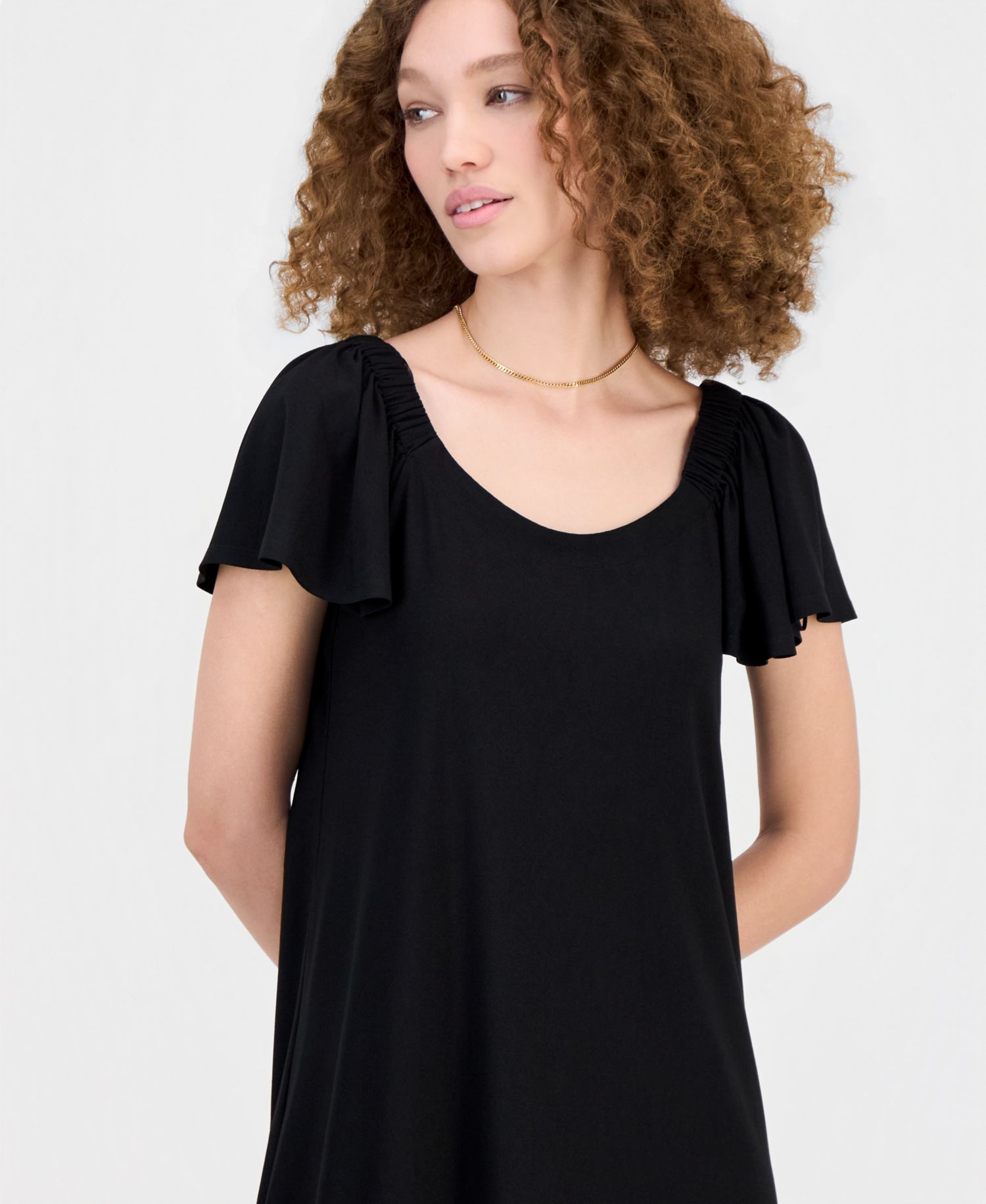 Women's On/Off-The-Shoulder Dress
