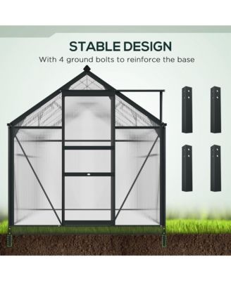 6' x 10' x 6.5' Large Polycarbonate Walk-in house,