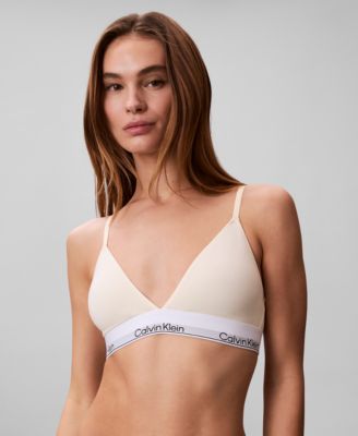 Women's Icon Cotton-Modal Lightly Lined Triangle Bralette QF8498