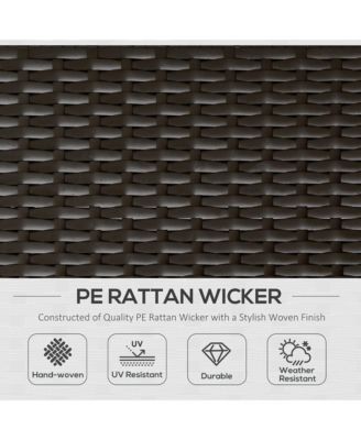 Outdoor Chaise Lounge Chair Set of 2 with Table, /